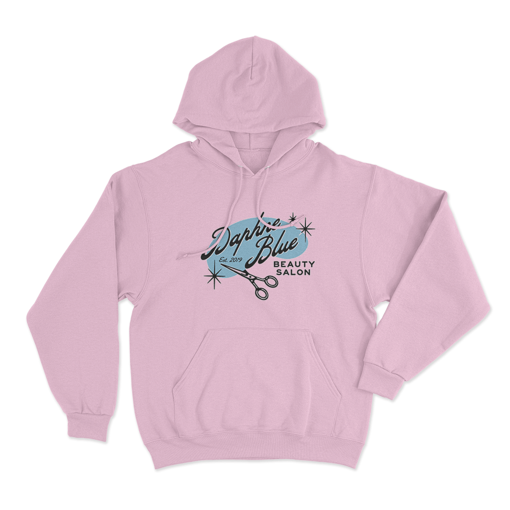 Daphne Blue Unisex Hoodie Pink Daphne Blue Unisex Hoodie Pink