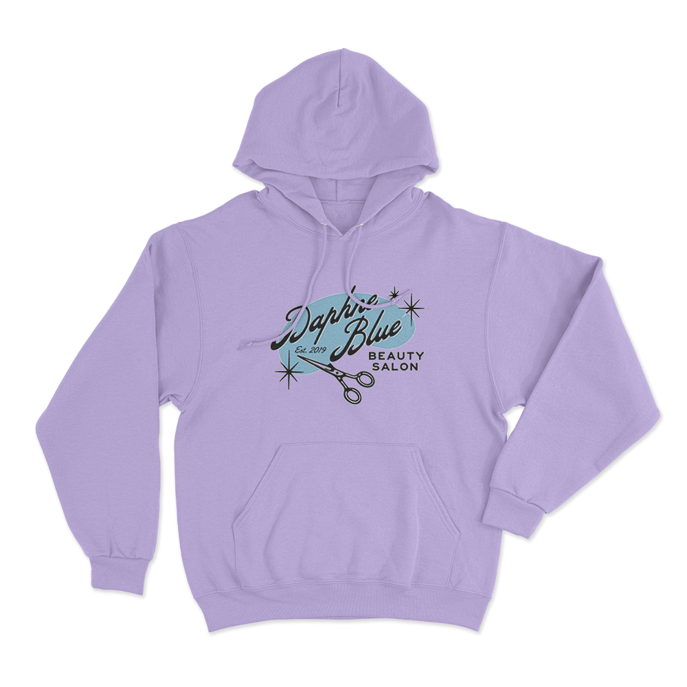 Daphne Blue Unisex Hoodie Purple Daphne Blue Unisex Hoodie Purple