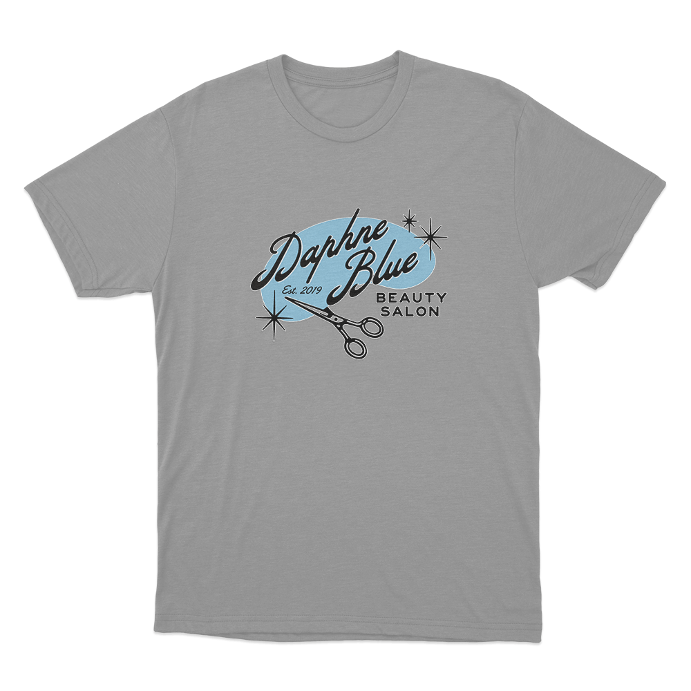 Daphne Blue Unisex T Shirt Grey Daphne Blue Unisex T Shirt Grey