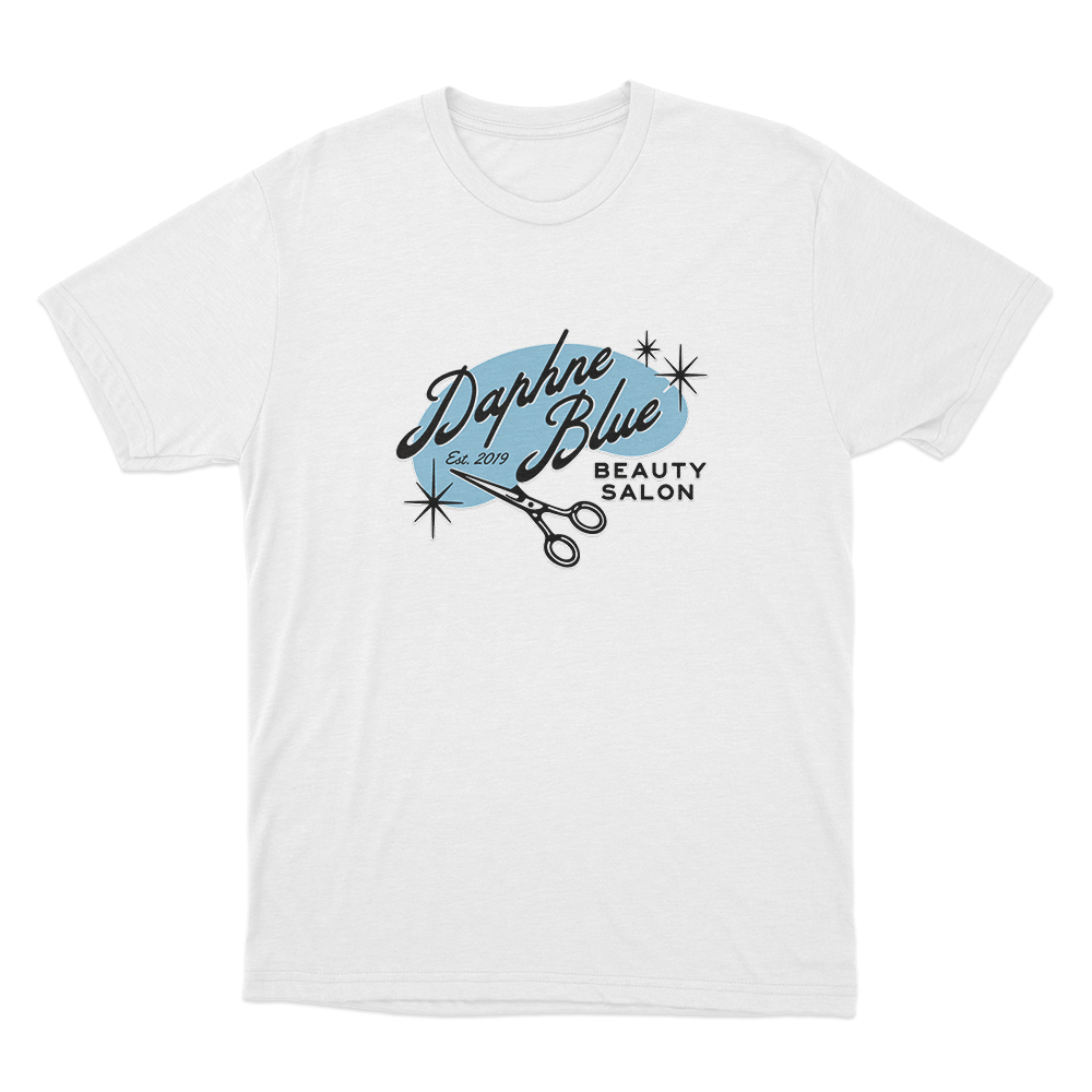 Daphne Blue Unisex T Shirt White Daphne Blue Unisex T Shirt White