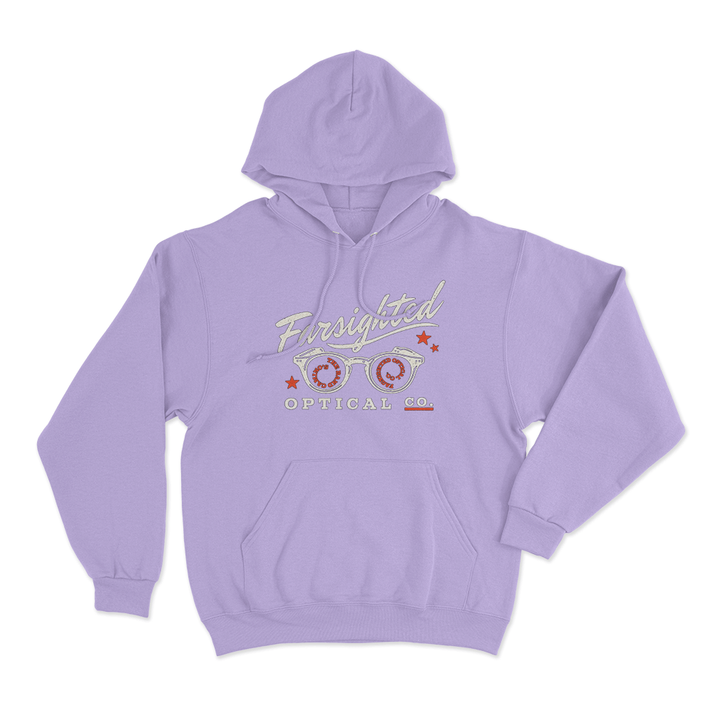 Farsighted Unisex Hoodie Purple Farsighted Unisex Hoodie Purple