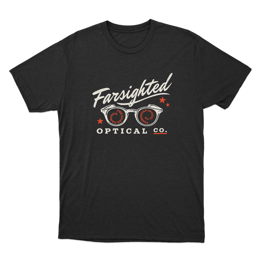 Farsighted Unisex T Shirt Black Farsighted Unisex T Shirt Black