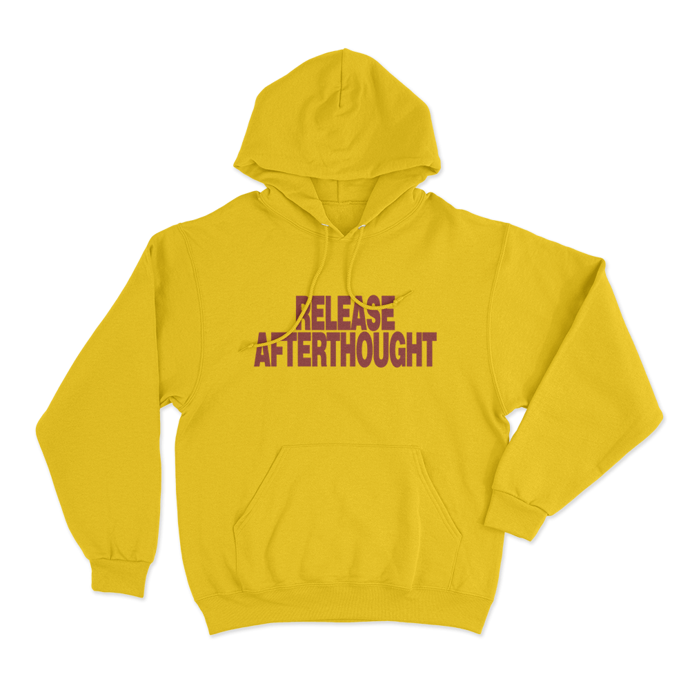 Release Unisex Hoodie Yellow Release Unisex Hoodie Yellow