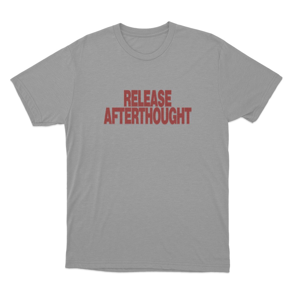 Release Unisex T Shirt Grey Release Unisex T Shirt Grey
