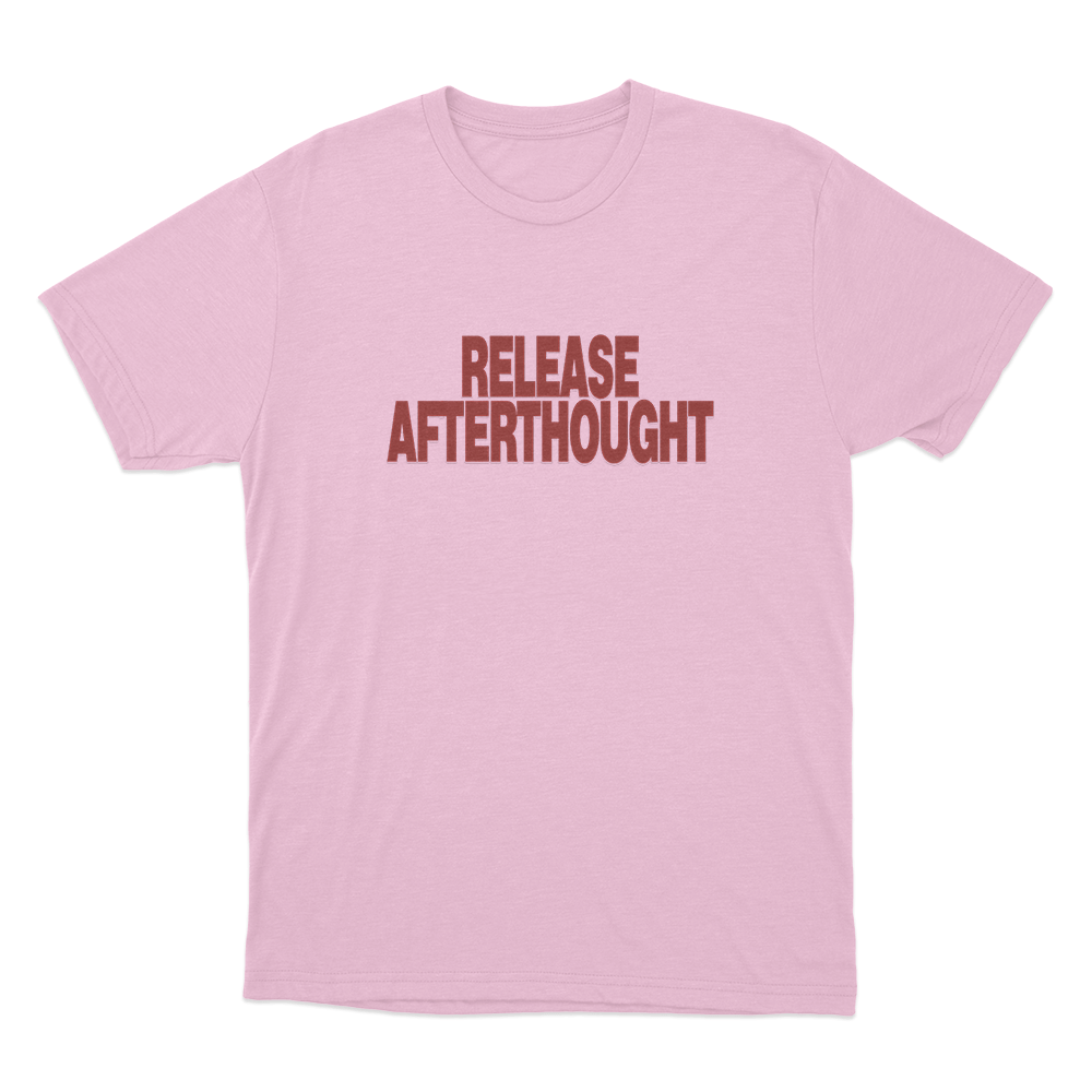 Release Unisex T Shirt Pink Release Unisex T Shirt Pink