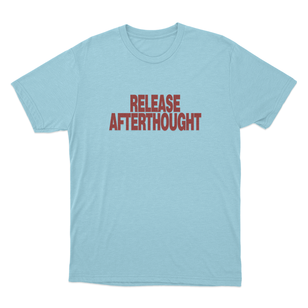 Release Unisex T Shirt Sky Blue Release Unisex T Shirt Sky Blue