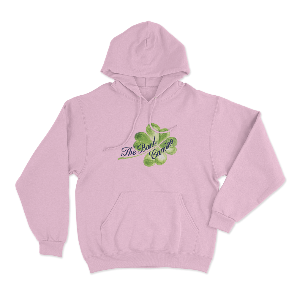 The Band Camino Clover Unisex Hoodie Pink The Band Camino Clover Unisex Hoodie Pink