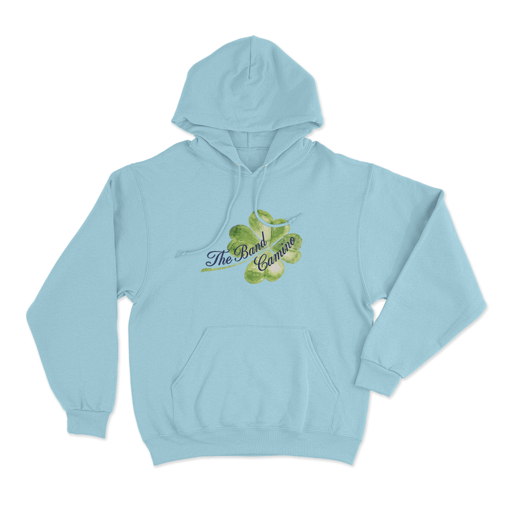 The Band Camino Clover Unisex Hoodie Sky Blue The Band Camino Clover Unisex Hoodie Sky Blue