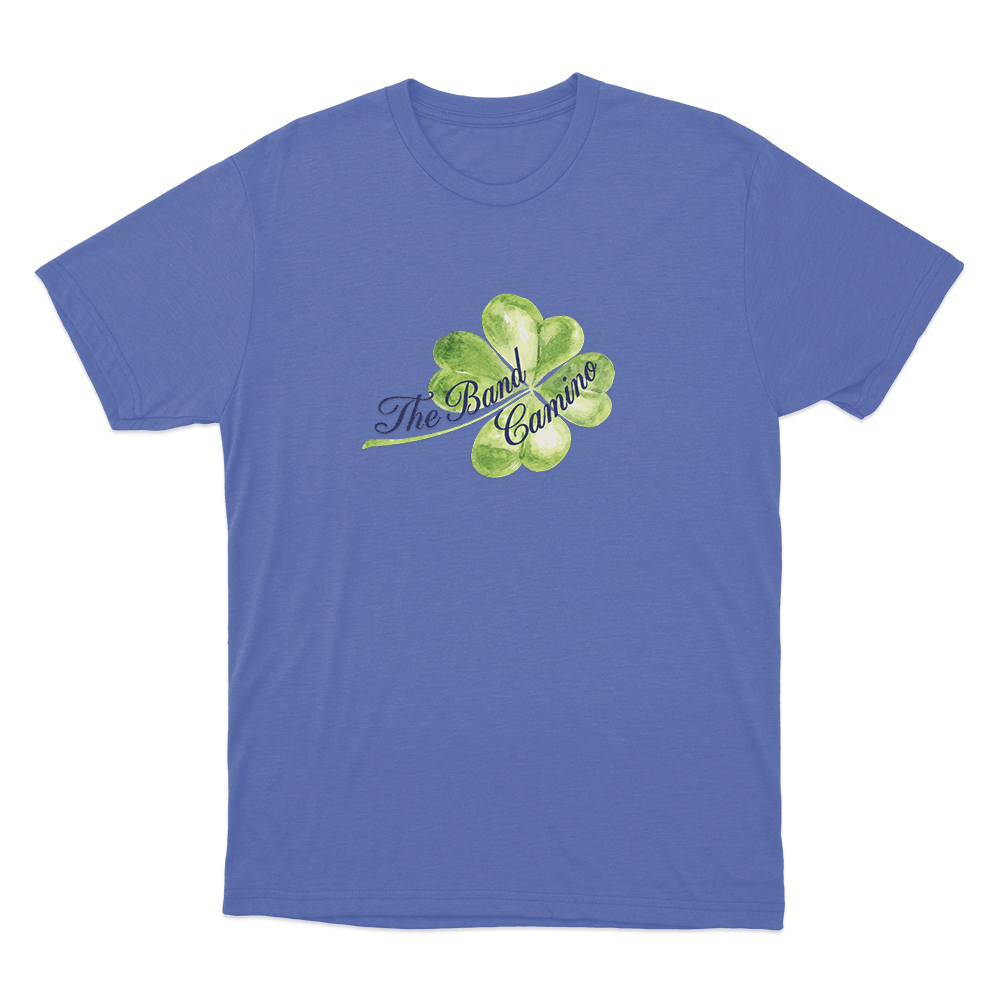 The Band Camino Clover Unisex T Shirt Blue The Band Camino Clover Unisex T Shirt Blue