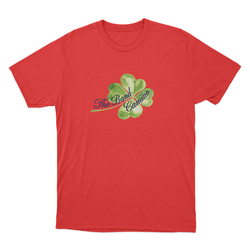 The Band Camino Clover Unisex T Shirt Red The Band Camino Clover Unisex T Shirt Red