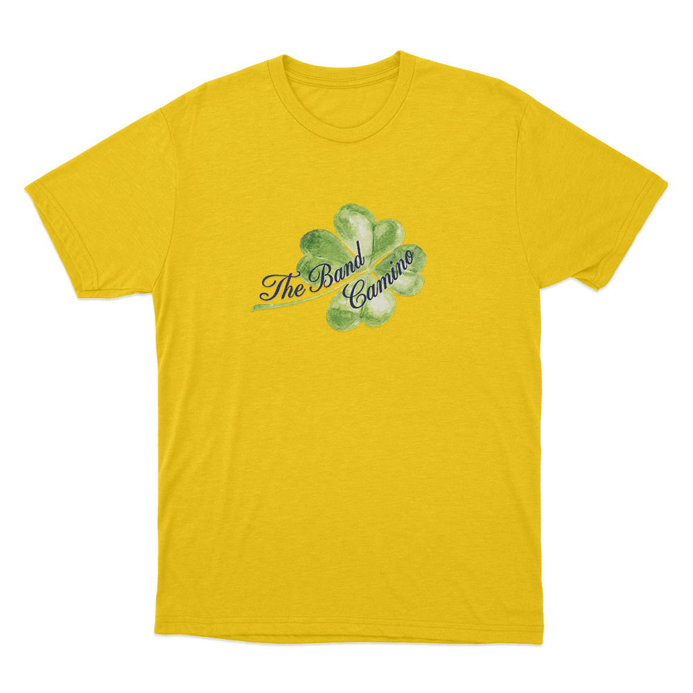 The Band Camino Clover Unisex T Shirt Yellow The Band Camino Clover Unisex T Shirt Yellow