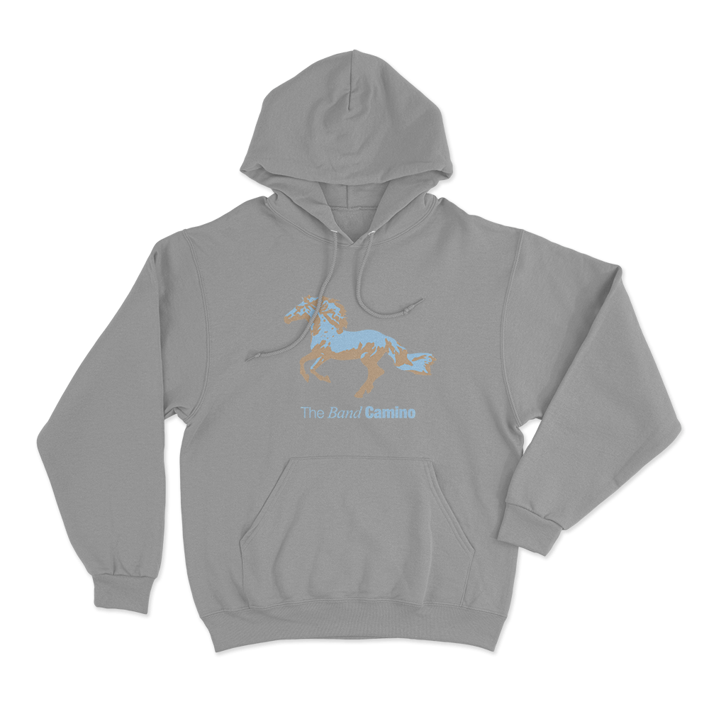 The Band Camino Horse Unisex Hoodie Grey The Band Camino Horse Unisex Hoodie Grey