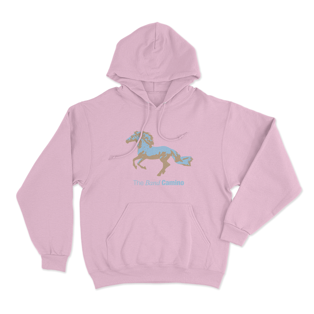 The Band Camino Horse Unisex Hoodie Pink The Band Camino Horse Unisex Hoodie Pink