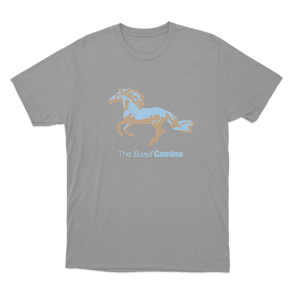 The Band Camino Horse Unisex T Shirt Grey The Band Camino Horse Unisex T Shirt Grey