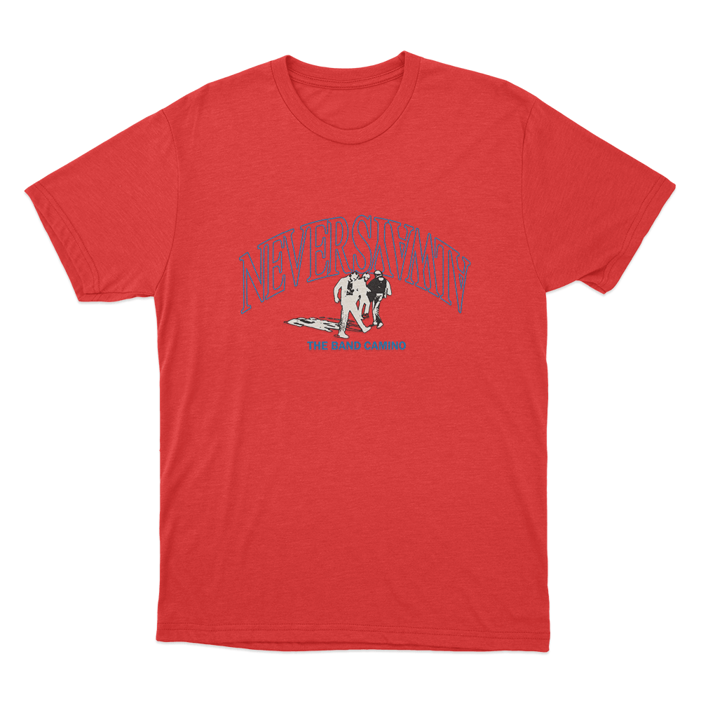 The Band Camino Never Always Unisex T Shirt Red The Band Camino Never Always Unisex T Shirt Red