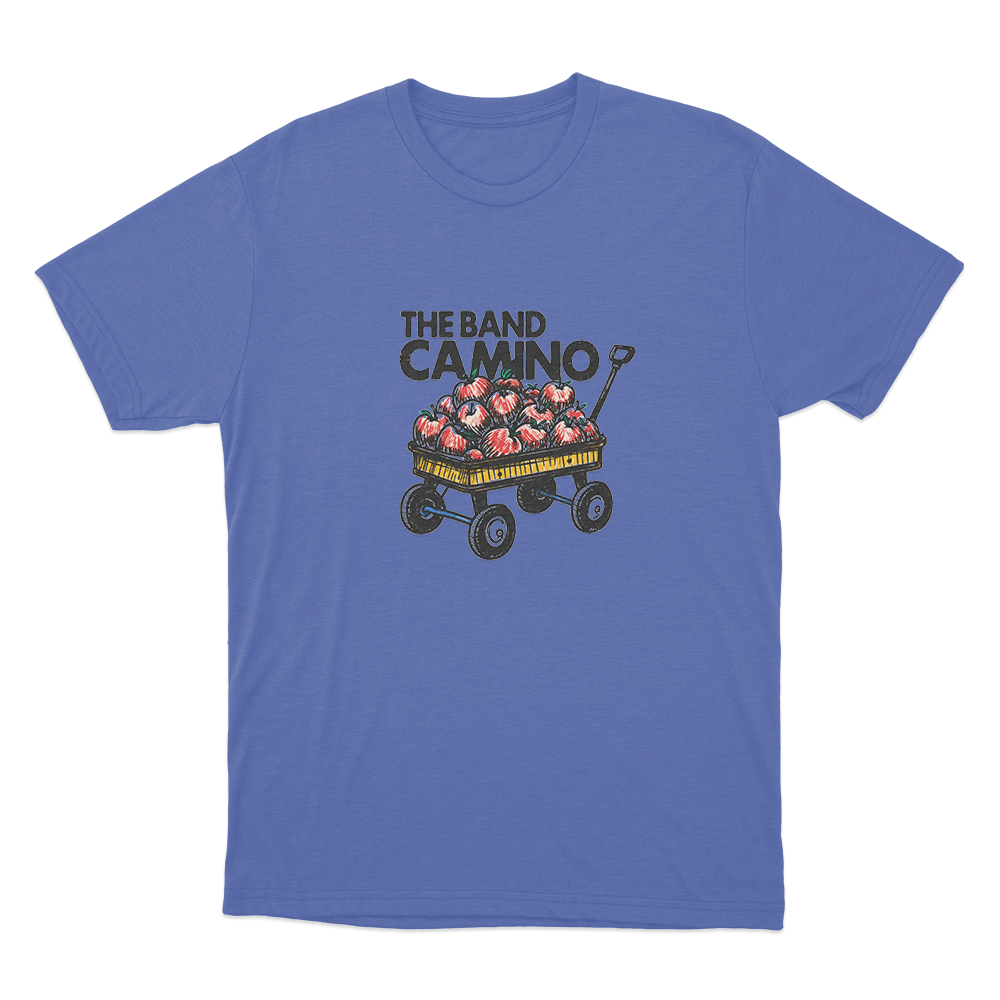 The Band Camino Wagon Unisex T Shirt Blue The Band Camino Wagon Unisex T Shirt Blue