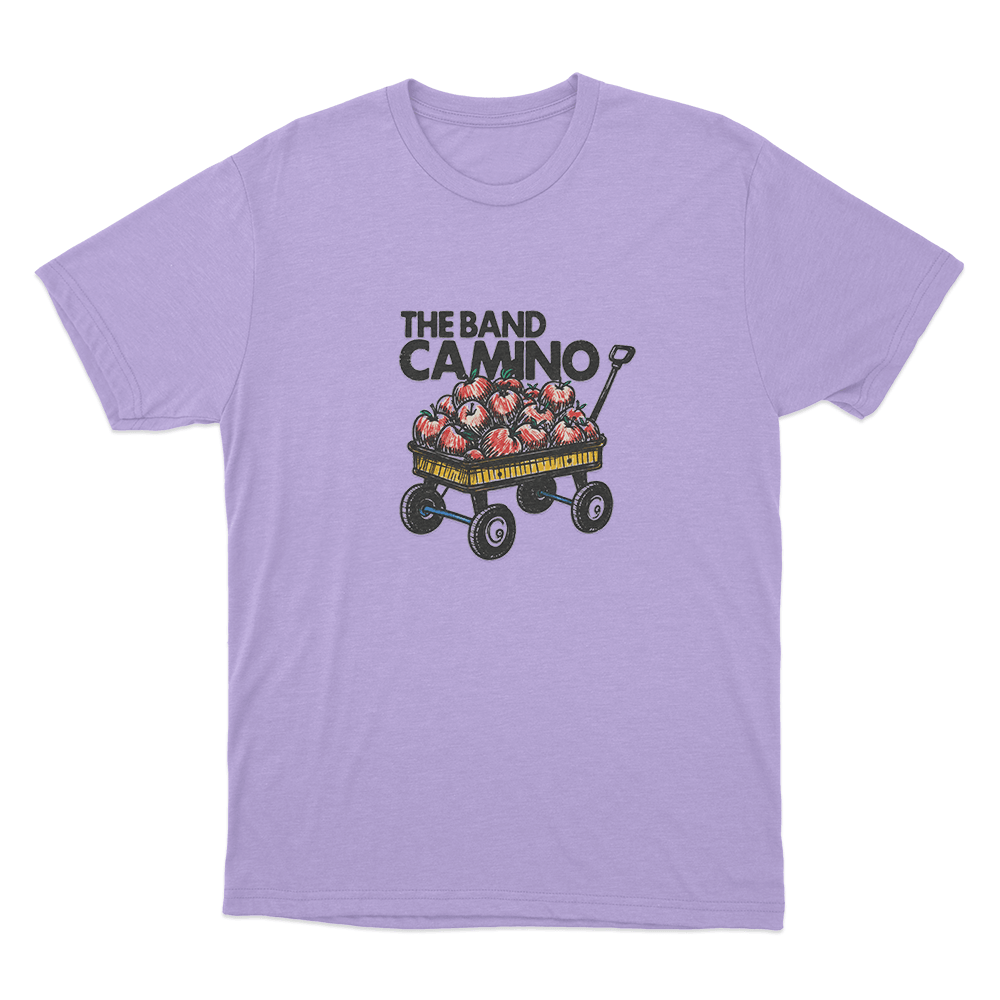 The Band Camino Wagon Unisex T Shirt Purple The Band Camino Wagon Unisex T Shirt Purple
