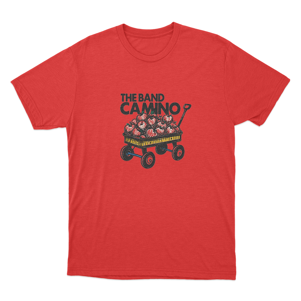 The Band Camino Wagon Unisex T Shirt Red The Band Camino Wagon Unisex T Shirt Red