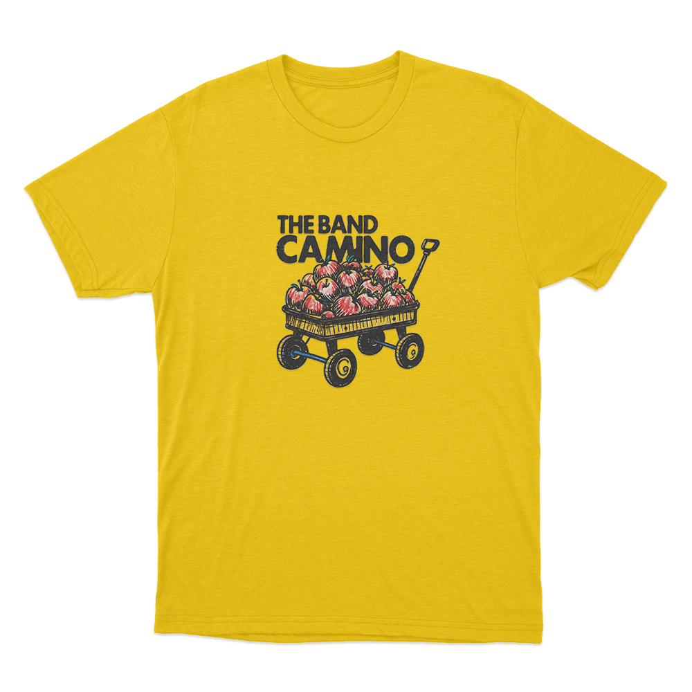 The Band Camino Wagon Unisex T Shirt Yellow The Band Camino Wagon Unisex T Shirt Yellow