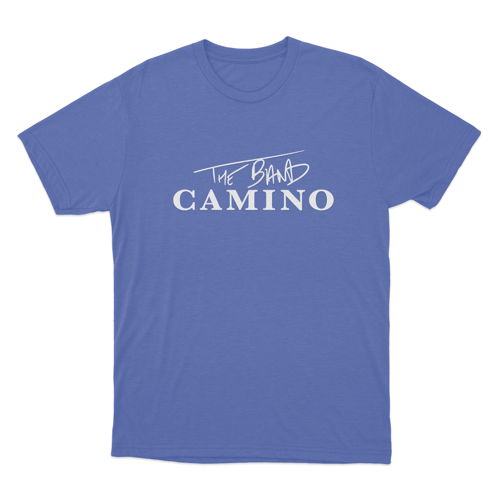 The Band Camino logo Unisex T Shirt Blue The Band Camino logo Unisex T Shirt Blue