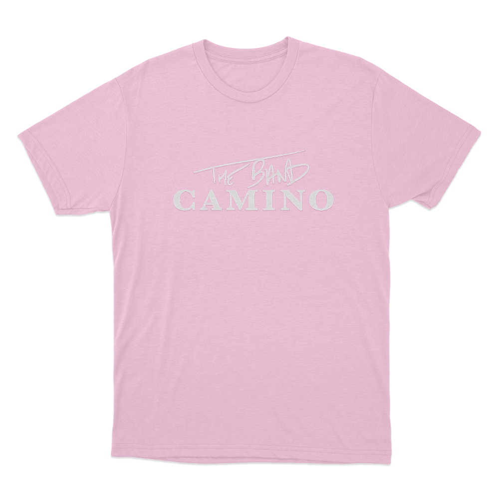 The Band Camino logo Unisex T Shirt Pink The Band Camino logo Unisex T Shirt Pink