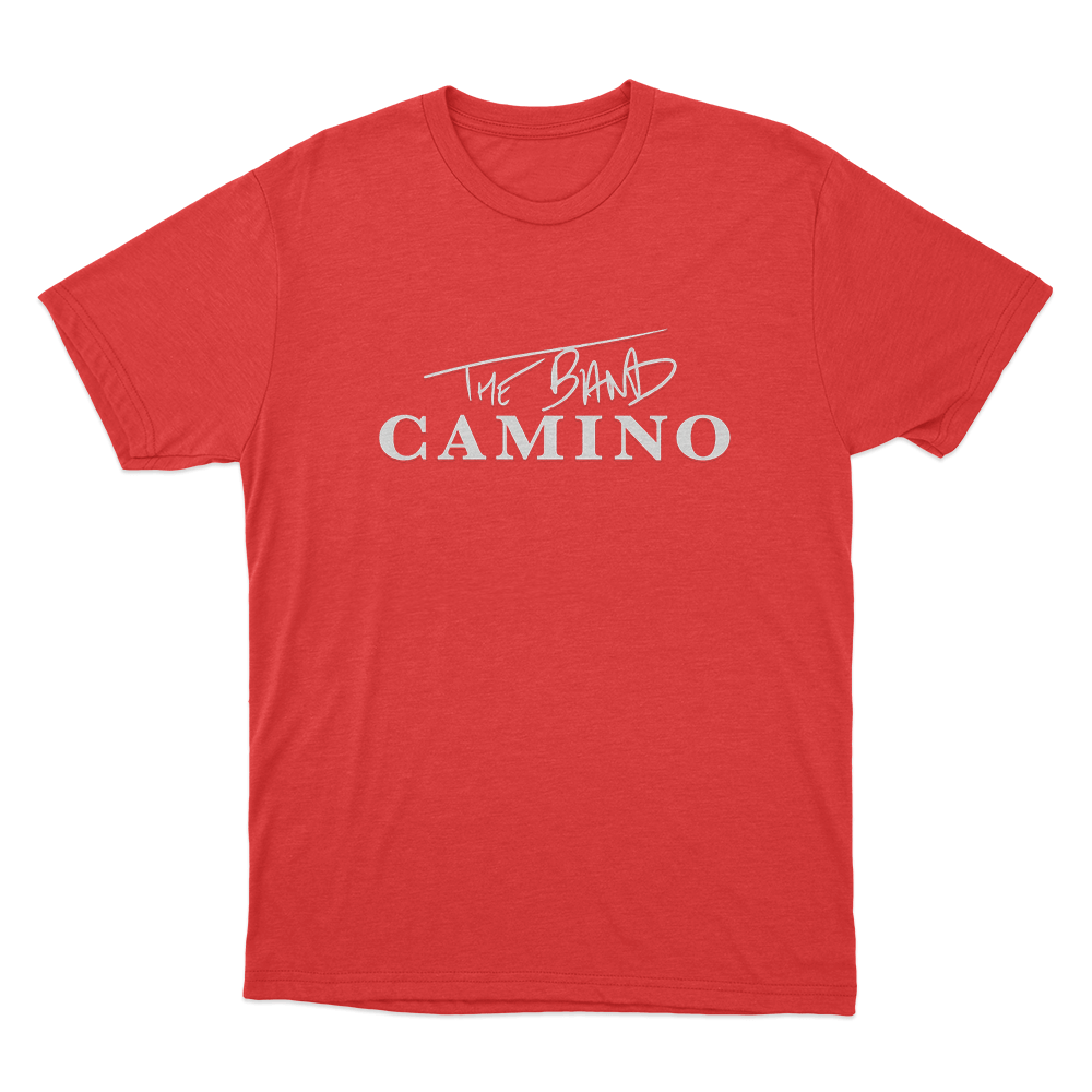 The Band Camino logo Unisex T Shirt Red The Band Camino logo Unisex T Shirt Red